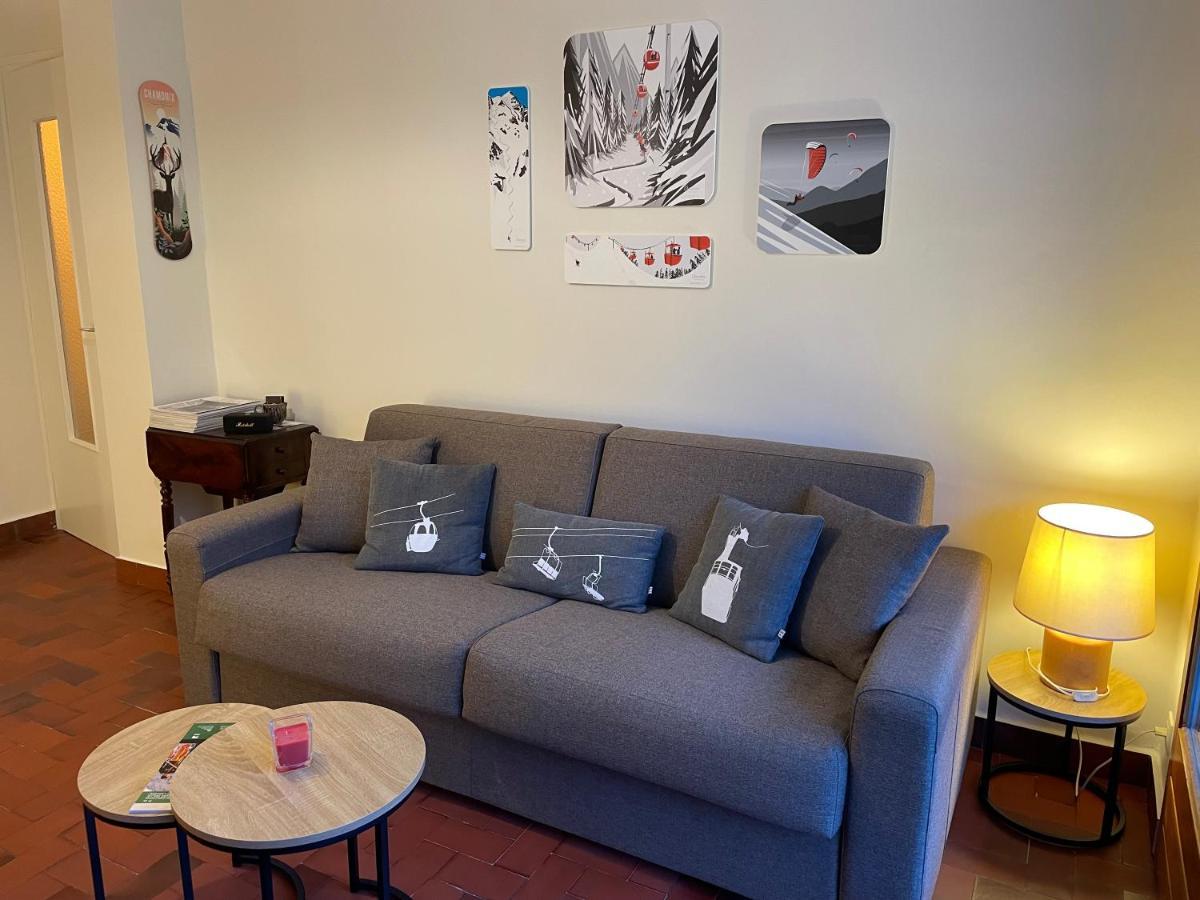 Residence Bois Du Bouchet, Appartement Vue Montagne, Calme, Parking Gratuit, Proche Centre Chamonix Extérieur photo