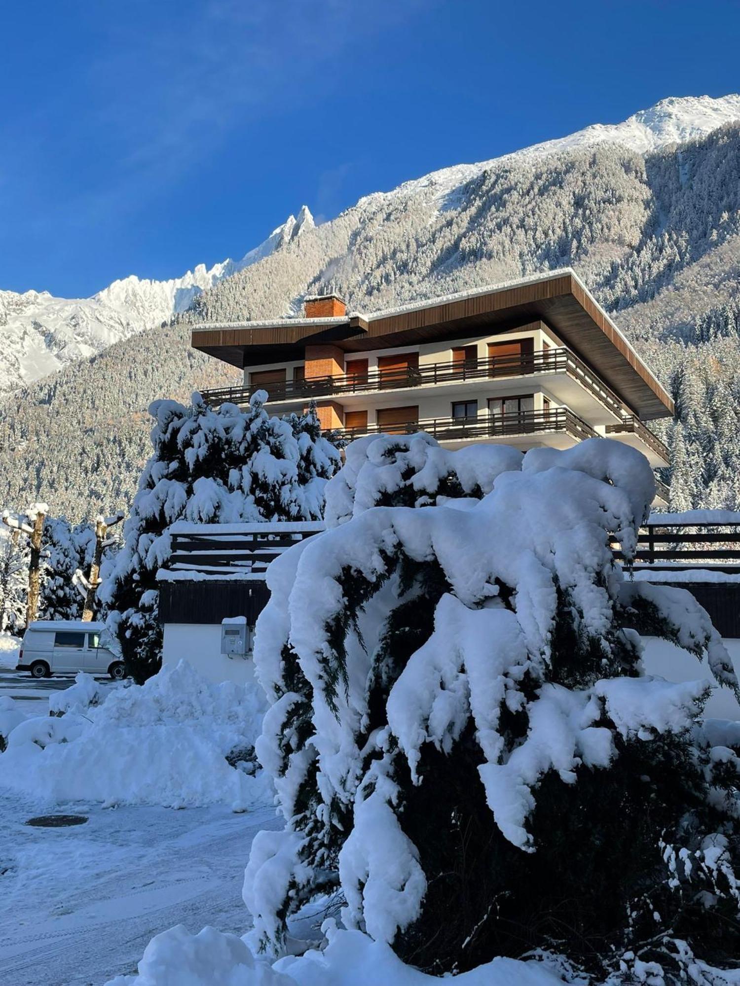 Residence Bois Du Bouchet, Appartement Vue Montagne, Calme, Parking Gratuit, Proche Centre Chamonix Extérieur photo
